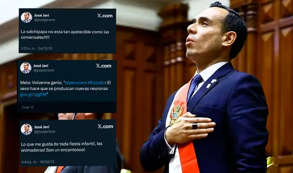 Machismo presidencial: los cuestionables tuits del nuevo presidente del Perú, José Jerí, sobre las mujeres