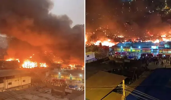 Incendio en Pamplona Alta EN VIVO, hoy: más de 80 casas afectadas tras fatal incendio en San Juan de Miraflores