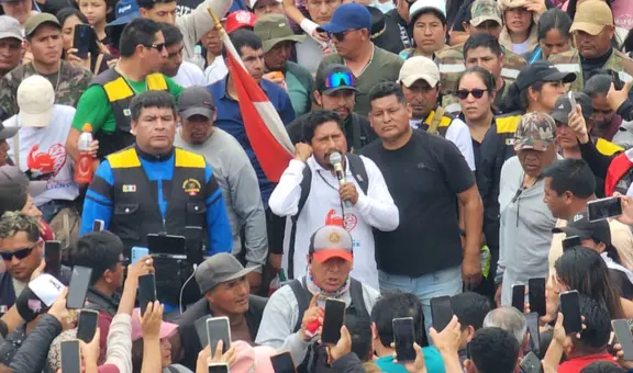 Alcalde de Pataz tras caminar 48 días hasta Lima: "Nada ha cambiado, sacaron un maniquí (Dina Bolaurte)"
