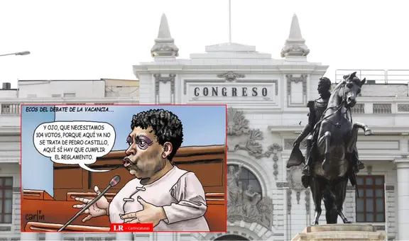 "Ecos del debate de la vacancia": Carlincatura compara las intervenciones de parlamentarios contra Castillo y Boluarte