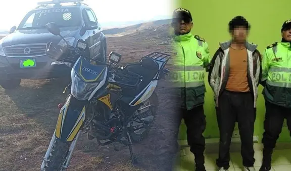 Puno: policías detienen a adolescente por presunto robo de motocicletas