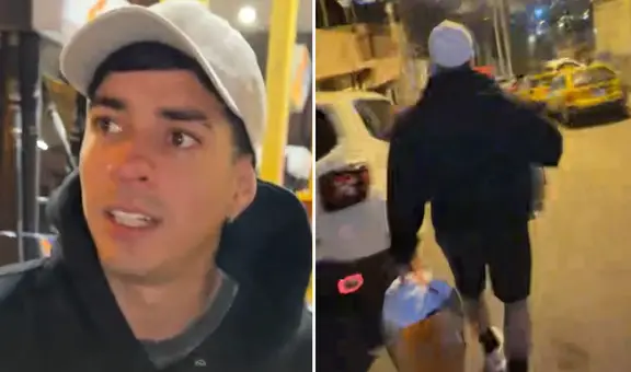 Streamer Piero Arenas sufre intento de robo cuando llevaba apoyo a afectados en Pamplona Alta: "No me soltaban"