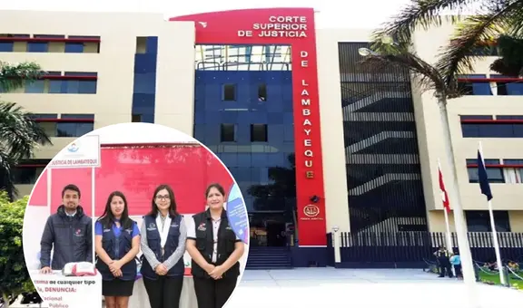 Corte Superior de Justicia de Lambayeque participa en feria informativa en Manuel Mesones Muro