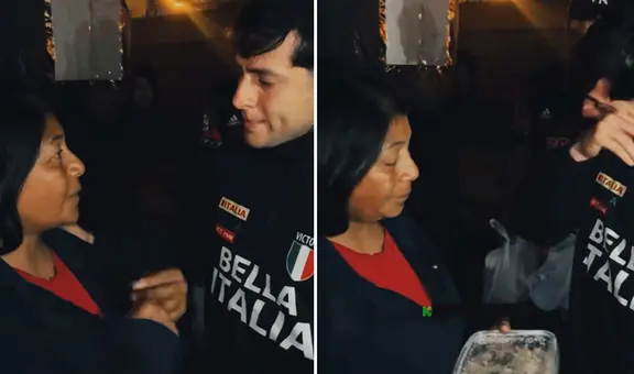 Streamer Diealis se quiebra al hallar a extrabajadora entre damnificados por incendio en Pamplona Alta: "Esperaba que venga, joven"