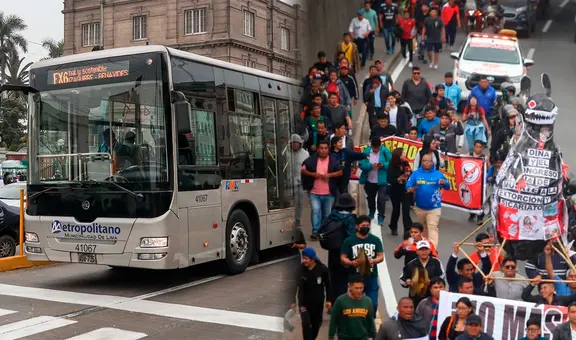 Paro del 15 de octubre: horarios del Metropolitano, Corredores y Metro de Lima, según ATU