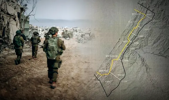 Israel mata a seis palestinos en Gaza que estaban cerca de la "línea amarilla", zona de retirada de tropas israelíes