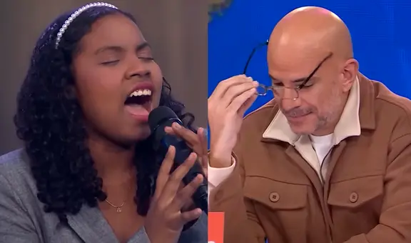 Ricardo Morán se quiebra ante la potente voz de la imitadora de Whitney Houston: “Eres muy conmovedora”