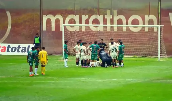 Futbolista de Universitario sufre conmoción cerebral y fractura de tabique tras recibir puñetazo en partido de Liga 3