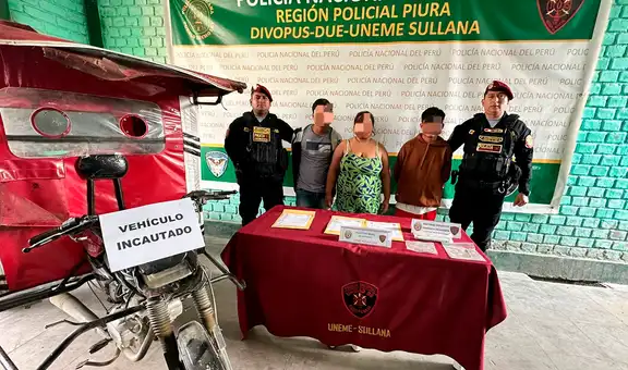 Golpe contra la criminalidad: intervienen a cuatro sujetos que estarían implicados en casos de extorsión en Piura