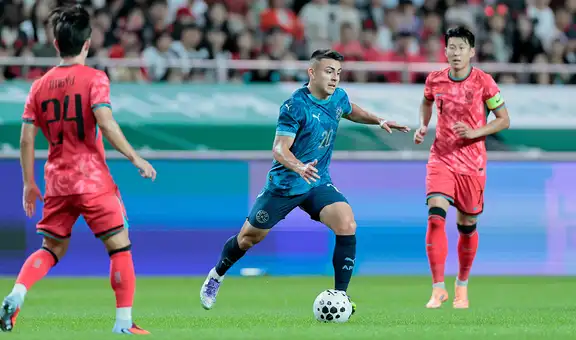 Paraguay sucumbió 2-0 ante Corea del Sur en su segundo amistoso de preparación para el Mundial 2026