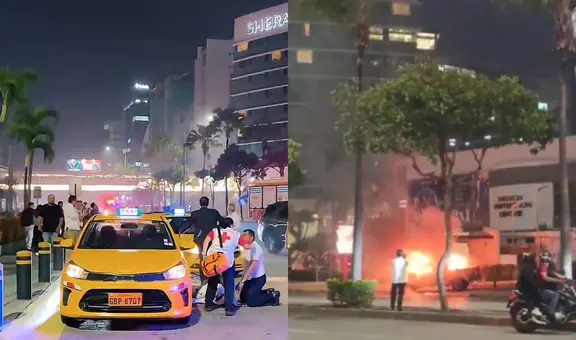 Coche bomba explota en centro comercial de Ecuador: reportan un muerto y 26 heridos