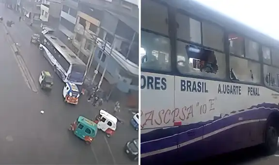 Grupo de sujetos vandalizan bus de la Línea ’10 E’ con pasajeros a bordo: chofer huyó por la ventana en VES