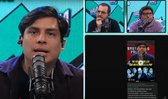 Curwen denuncia que miembros de la PNP buscarían cerrar su cuenta de YouTube tras pedir reforma policial