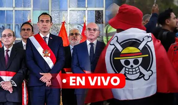 Marcha 15 de octubre EN VIVO: Manifestantes llegan a los exteriores del Congreso de la República