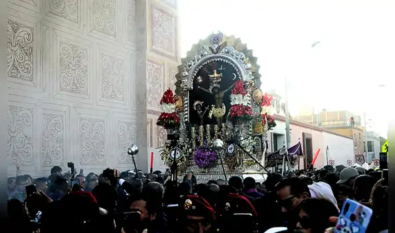 ¿A qué hora comienza la procesión del Señor de los Milagros este sábado 18 de octubre en su segundo recorrido?