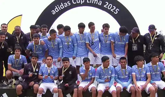Sporting Cristal se proclamó campeón de la Adidas Cup Lima 2025 sub 16: venció 1-0 a Rosario Central en la final