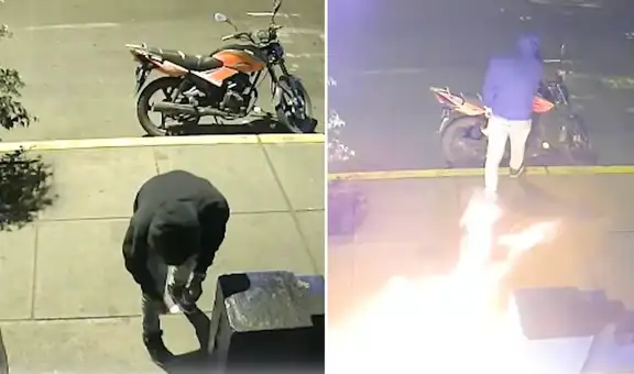 Prenden fuego a fachada de local de exportaciones en La Victoria: extorsionadores exigen S/50 mil de cupo