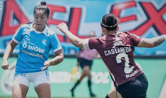 Semifinal Sporting Cristal vs Universitario por la Liga Femenina EN VIVO: empezó el segundo tiempo