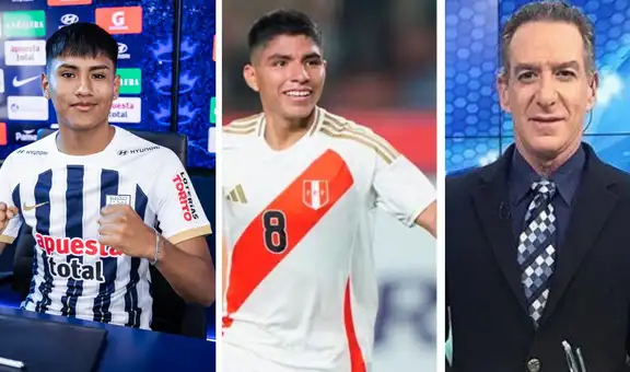 Eddie Fleischman realizó contundente comparación y pone a Piero Cari por encima de Piero Quispe: "Tiene un mayor potencial"
