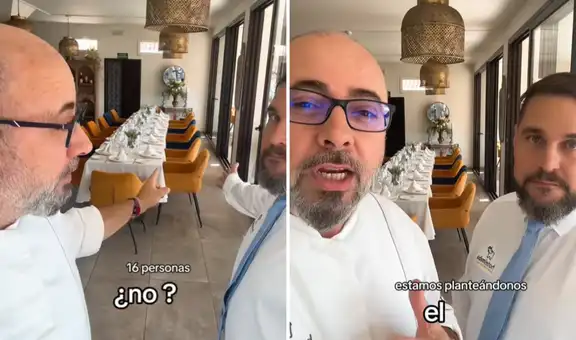 Dueño de restaurante queda indignado tras reservar una mesa para 16 personas y nadie asistiera: "Nos arruinaron un sábado"