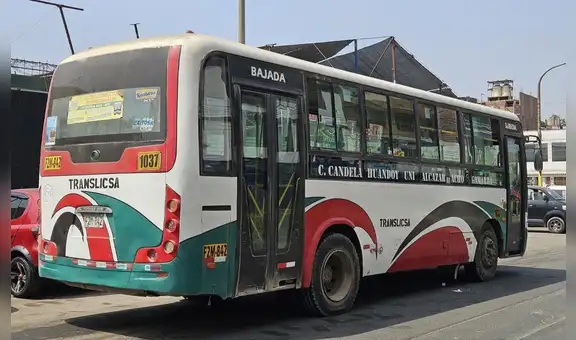 Más de 80 conductores de los buses de Translicsa suspenden servicio tras tercer atentado del año en San Martín de Porres