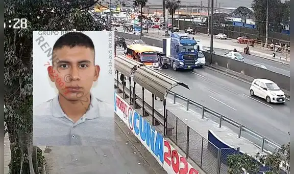 Suboficial PNP pierde la vida tras ser atropellado por un tráiler en Los Olivos: chofer se dio a la fuga