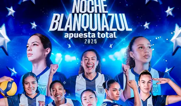 Alianza Lima Vóley 2025: programación completa, días, horarios y canal de la Noche Blanquiazul