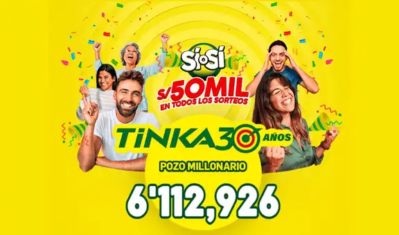 Sorteo de La Tinka del 22 de octubre: resultados completos y ganadores del Pozo Millonario