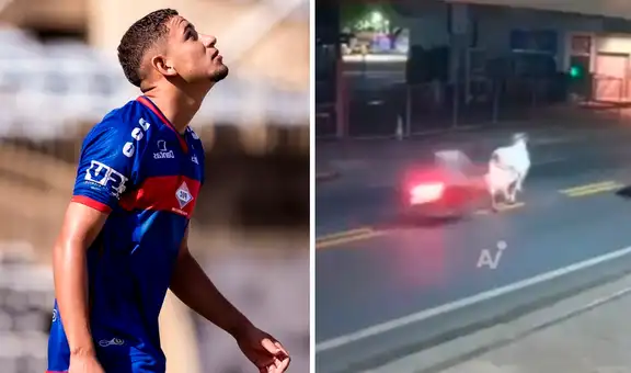 Promesa del futbol brasileño murió tras insólito accidente de tránsito: chocó su moto contra una vaca
