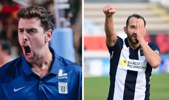 Hernán Barcos y el inesperado regalo al entrenador de Alianza Lima antes de la Noche Blanquiazul de Vóley: "Es un honor para mi