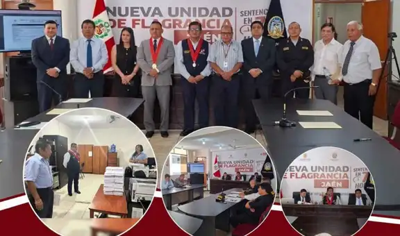 Jaén: presidente Bravo Llaque supervisa labor judicial y lidera reunión con instituciones de flagrancia