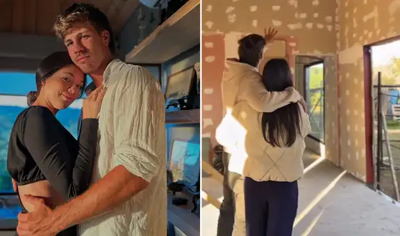 Jazmín Pinedo muestra con orgullo la casa de campo que construyó junto con su novio Pedro Araujo en Uruguay: "Me encantó tanto"