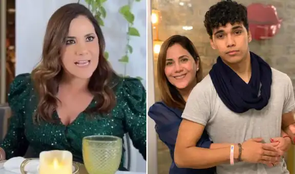 Andrea Llosa sorprende con firme mensaje a su hijo sobre el amor: “La primera que me presentas, con ella te casas”