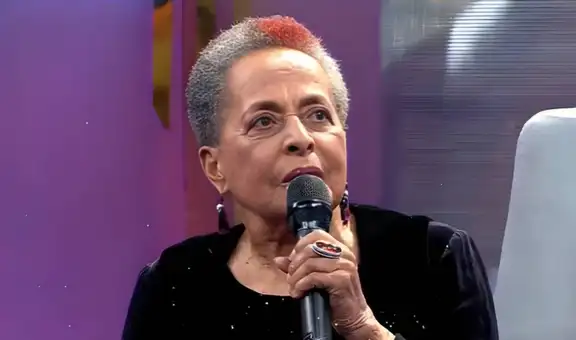 Susana Baca regresa a la televisión a un año de salir de UCI y hace sensible confesión: "Desperté gracias a que muchísima gente rezó por mí"