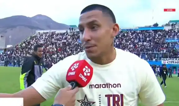Alex Valera minimiza cruce con Hernán Barcos tras conseguir el tricampeonato con Universitario: "Al día siguiente me dedico a entrenar"