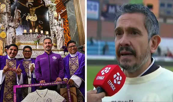 Franco Velazco tras el tricampeonato de Universitario en octubre: "El Señor de los Milagros tiene su preferido"