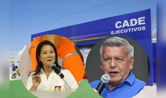 Keiko Fujimori y César Acuña se retiran del bloque electoral de la CADE 2025
