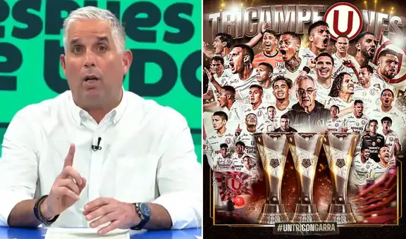Diego Rebagliati señaló el reto que tiene Universitario en este 2025 tras ser tricampeón peruano: "Ningún club lo ha conseguido"