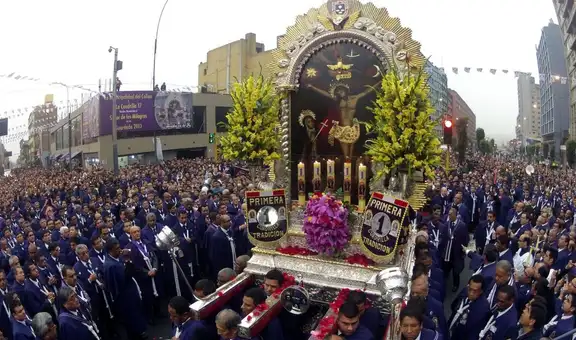 ¿A qué hora inicia la procesión del Señor de los Milagros este martes 28 de octubre en Lima?