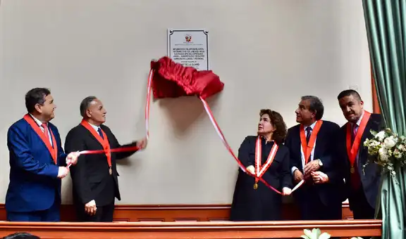 Cajamarca avanza hacia la modernización judicial: Elvia Barrios presidió la ceremonia de implementación del Expediente Judicial Electrónico (EJE) y la Mesa de Partes Electrónica (MPE)