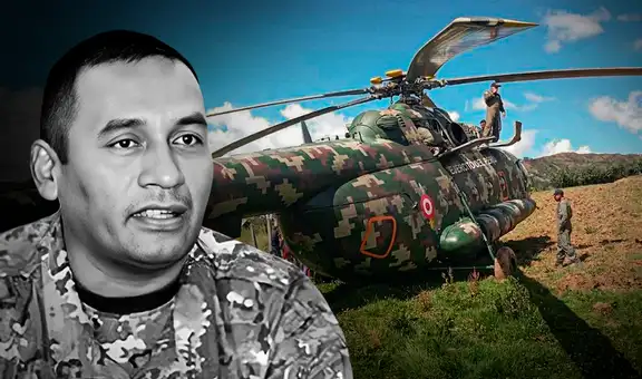Fallece General del Ejército Peruano, Marco Marín Saldaña, en accidente de helicóptero en Pataz