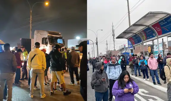 Transportistas acatan paro en Callao EN VIVO: enfrentamientos, pocos buses y bloqueo de av. Néstor Gambetta tras asesinato de conductor