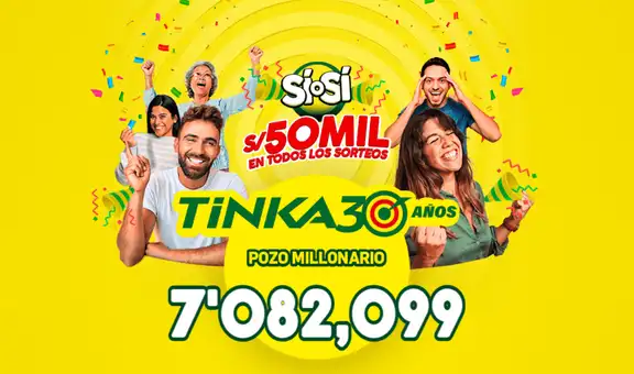 La Tinka: resultados del sorteo del 29 de octubre, números ganadores y Pozo Millonario