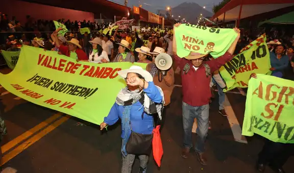 Tía María: Southern asegura que proyecto tiene un avance del 23%, pero pobladores del Valle de Tambo buscan frenarlo