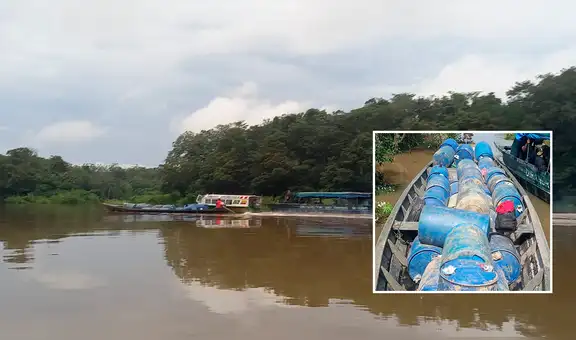 Loreto: incautan más de 2 mil galones de gasolina presuntamente destinados al narcotráfico