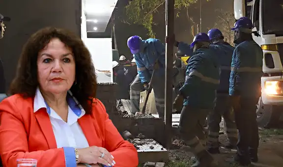 Así fue la demolición de parte de la casa de María Acuña: "Tiene que obedecer la ley como todos", dice Municipalidad de Surco