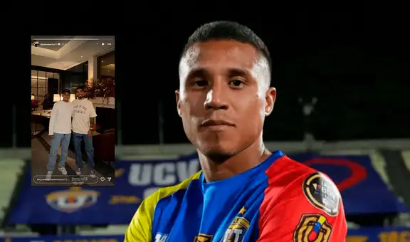 Darwin Machis ilusiona a la hinchada de Alianza Lima al subir foto con Sergio Peña