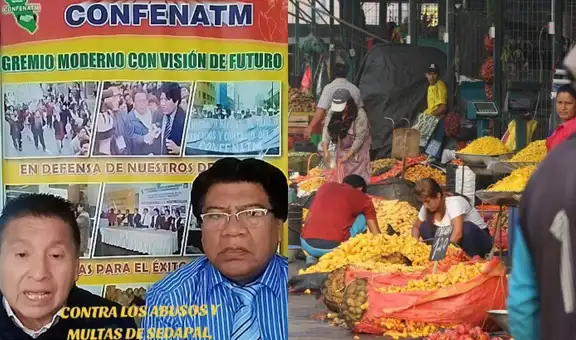Paro de mercados en Lima y Callao este 6 de noviembre: gremio Confenatm denuncia extorsiones y protesta contra 'multas' de Sedapal
