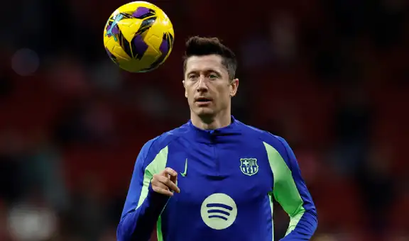 Robert Lewandowski trabajó junto a sus compañeros y está listo para reaparecer ante el Elche