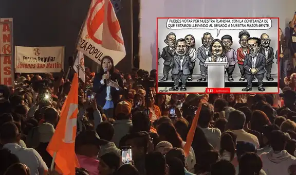 ¡La mismocracia! Carlincatura expone que Fuerza Popular 2026 está integrada por los mismos candidatos de siempre